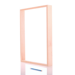 Rama drewniana 3D
 Głębokość - Ramy 3D-(6,5 cm / 5 cm) Wymiary - Ramy 3D-A2 - (46,1 x 63,5 cm / 43,3 x 60,7 cm)