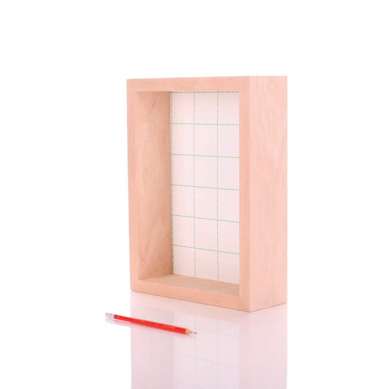 Rama drewniana 3D + Pianka samoklejąca A4/9